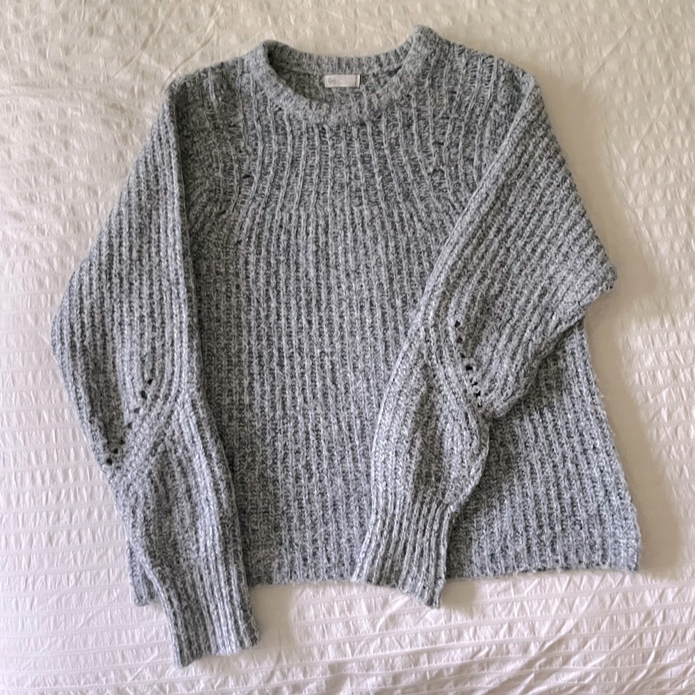 Gentle Fawn Gray Crew Neck Sweater